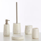 Off White Marble Tumbler | Abaska