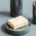 Dark Grey Marble Effect Soap Dish | Kamal