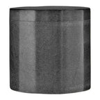 Dark Grey Marble Effect Cotton Jar | Kamal