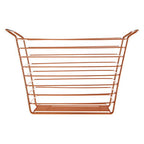 Large Gold Finish Wire Basket | Shine