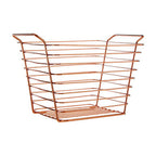 Large Gold Finish Wire Basket | Shine