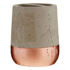 Concrete Effect Toothbrush Holder | Neptune