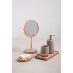 Concrete Effect Soap Dish | Neptune
