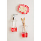 Floating Acrylic Hearts Lotion Dispenser | Floating Hearts