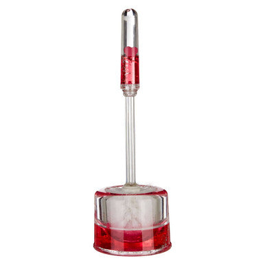 Floating Acrylic Hearts Toilet Brush Holder | Floating Hearts