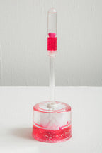 Floating Acrylic Hearts Toilet Brush Holder | Floating Hearts