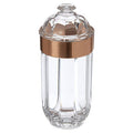 Large Rose Gold Acrylic Storage Jar | Guan