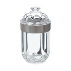 Medium Silver Acrylic Storage Jar | Guan