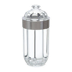Large Silver Acrylic Storage Jar | Guan