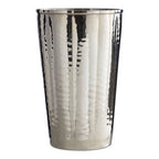 Hammered Bathroom Nickel Finish Tumbler | Vaco