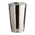 Hammered Bathroom Nickel Finish Toothbrush Holder | Vaco