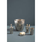 Hammered Bathroom Nickel Finish Lotion Dispenser | Vaco