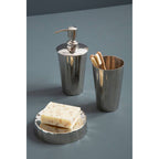 Hammered Bathroom Nickel Finish Lotion Dispenser | Vaco