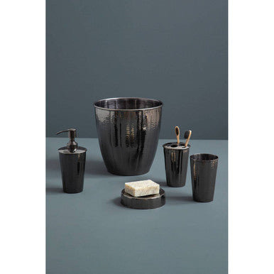 Hammered Black Nickel Finish Tumbler | Vaco