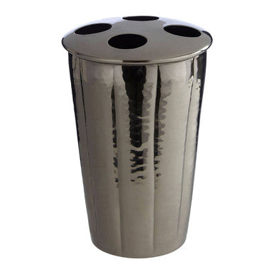 Hammered Black Nickel Finish Toothbrush Holder | Vaco