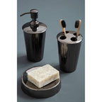 Hammered Black Nickel Finish Toothbrush Holder | Vaco