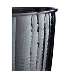 Hammered Black Nickel Finish Waste Bin | Vaco