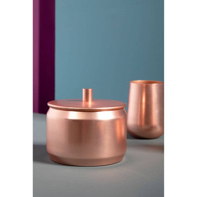 Copper Finish Storage Canister | Traze