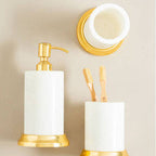 White Marble Lotion Dispenser | Mako