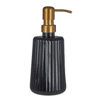Black Glass Lotion Dispenser | Ticino Brittany