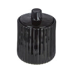 Black Glass Storage Jar | Ticino Brittany