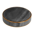 Grey Marble and Gold Soap Dish | Bosco
