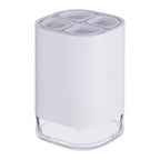 White Acrylic Toothbrush Holder | Ando