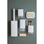 White Acrylic Toothbrush Holder | Ando