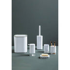 White Acrylic Toothbrush Holder | Ando