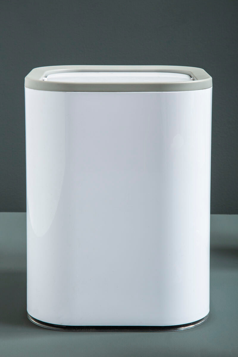 White Acrylic Waste Bin | Ando