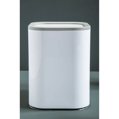 White Acrylic Waste Bin | Ando