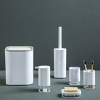 White Acrylic Toilet Brush Holder | Ando