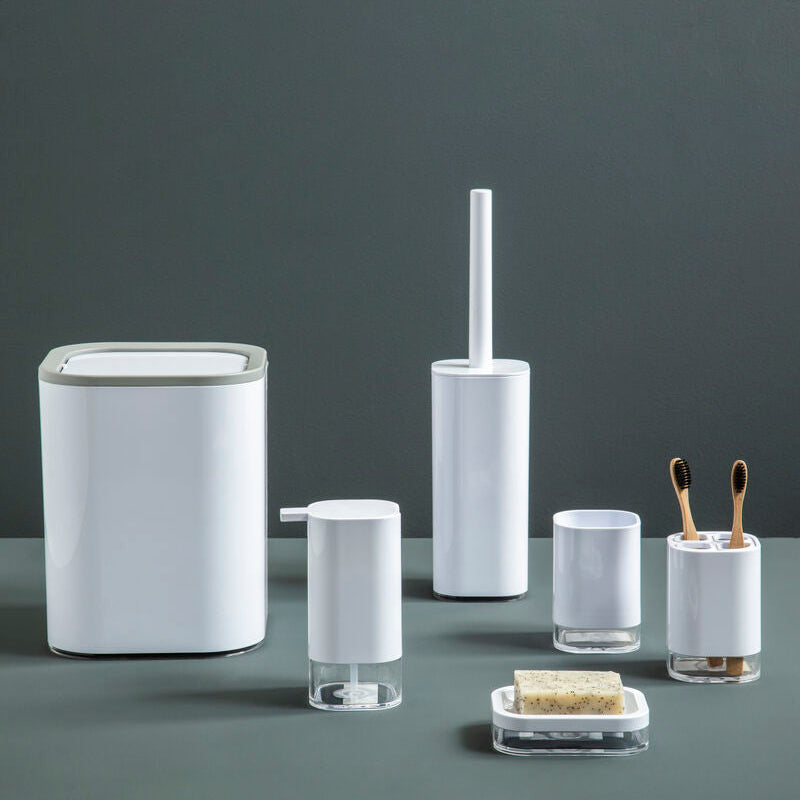 White Acrylic Waste Bin | Ando