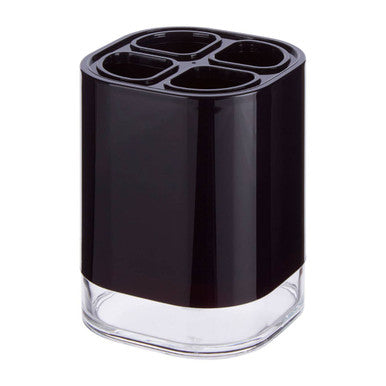 Black Acrylic Toothbrush Holder | Ando