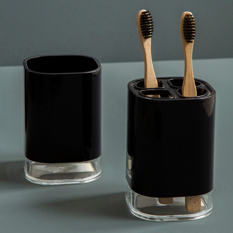 Black Acrylic Toothbrush Holder | Ando