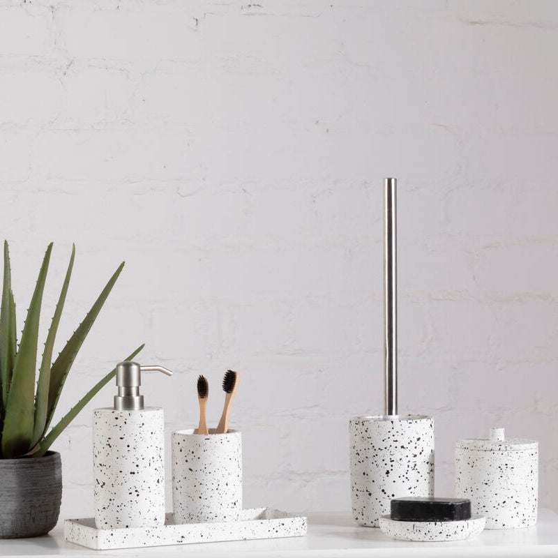 Mozie Speckled Effect Soap Dish