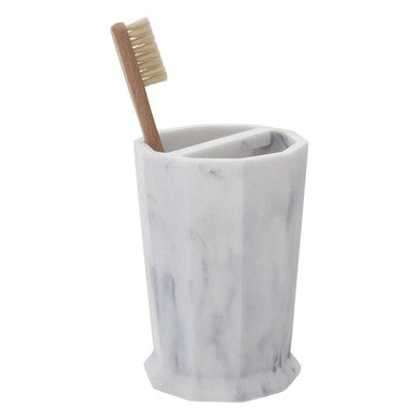 Two Compartment Toothbrush Holder | Riviera