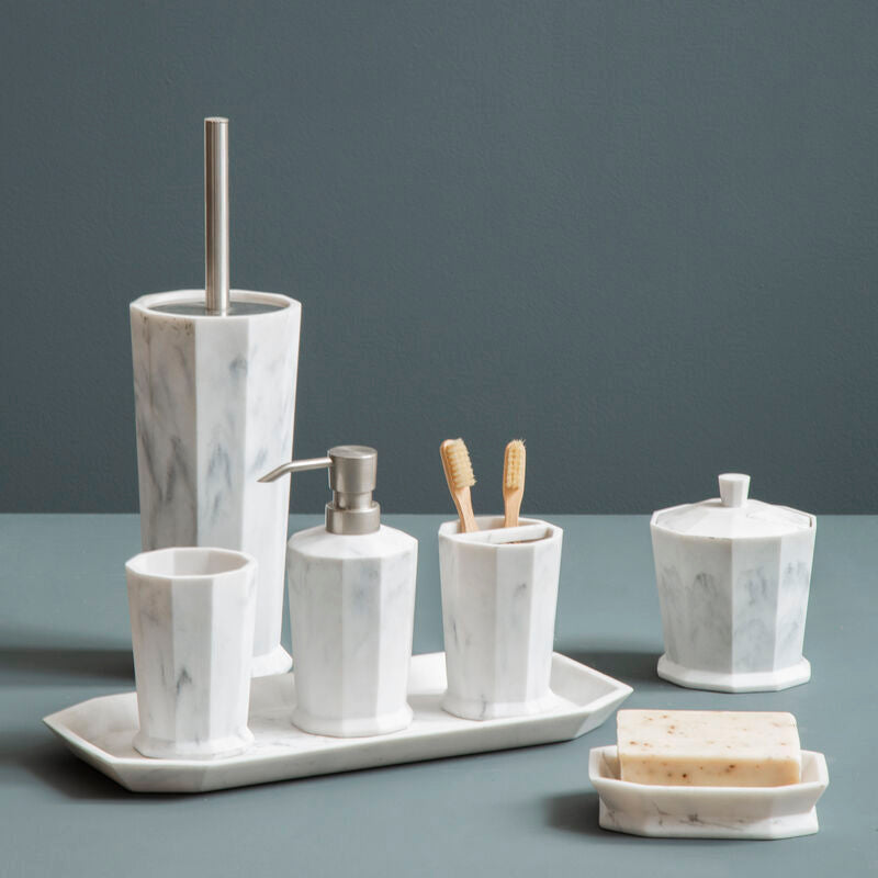 Two Compartment Toothbrush Holder | Riviera
