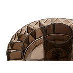 Revolving Round Black Cosmetic Organiser | Beauty