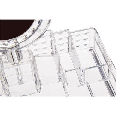 Beauty Cosmetic Organiser with a Mirror