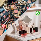 Beauty Cosmetic Organiser with a Mirror