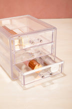 Cosmetic Organiser with 3 Drawers | Beauty
