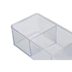 3 Compartment Cosmetics Organiser with Lid | Beauty