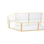 Beauty Glass Octagonal Jewellery Tray | Vintage