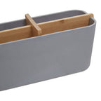 Grey 4 Section Organiser | Canyon