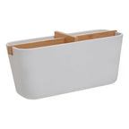 White 4 Section Organiser | Canyon
