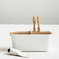 White 4 Section Organiser | Canyon