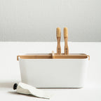 White 4 Section Organiser | Canyon