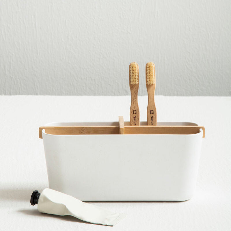White 4 Section Organiser | Canyon