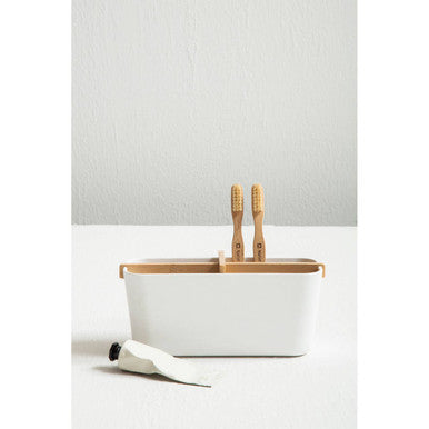 White 4 Section Organiser | Canyon